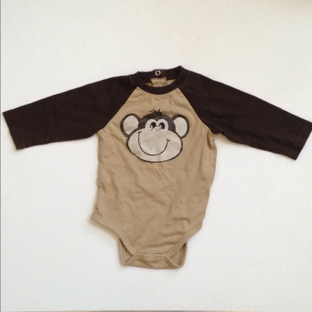FINAL MARKDOWN Infant's okie-dokie LS One piece Size 6-9 months